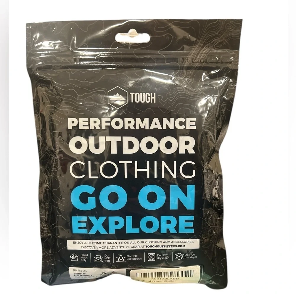 Black Outdoor Tactical Neck Gaiter